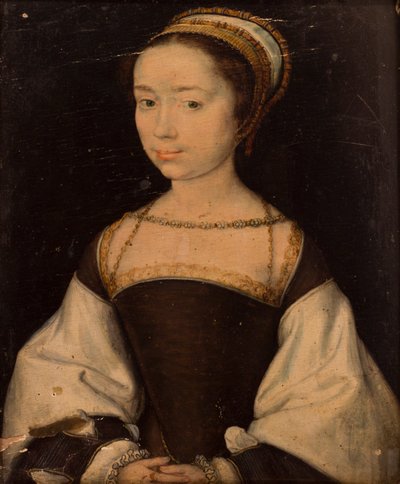 Portrait of a Young Unknown Woman by Corneille de Lyon